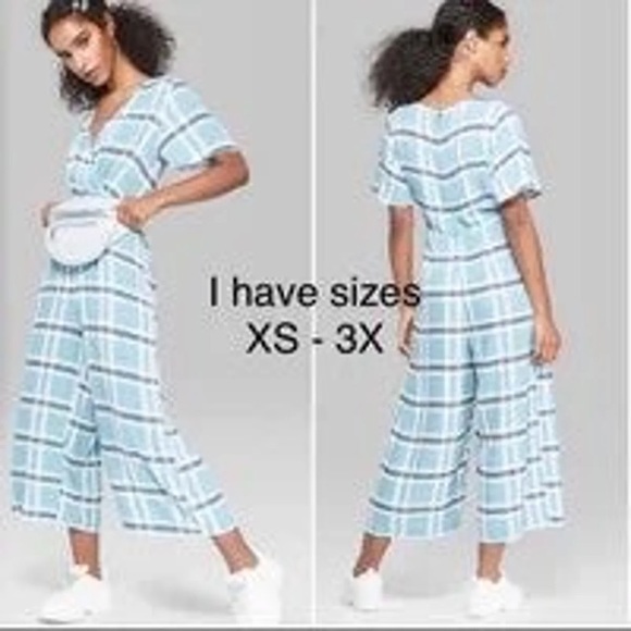 wild fable Pants - 3/$10 NWOT jumpsuit plaid